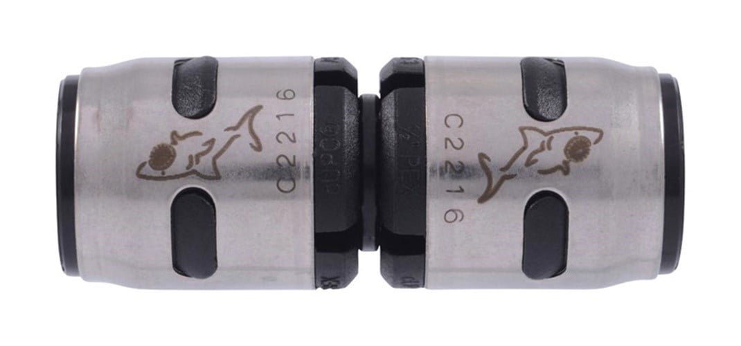 4923249 EvoPEX Push to Connect 0.75 in. Push x 0.75 in. Dia. Push Coupling - Case of 6