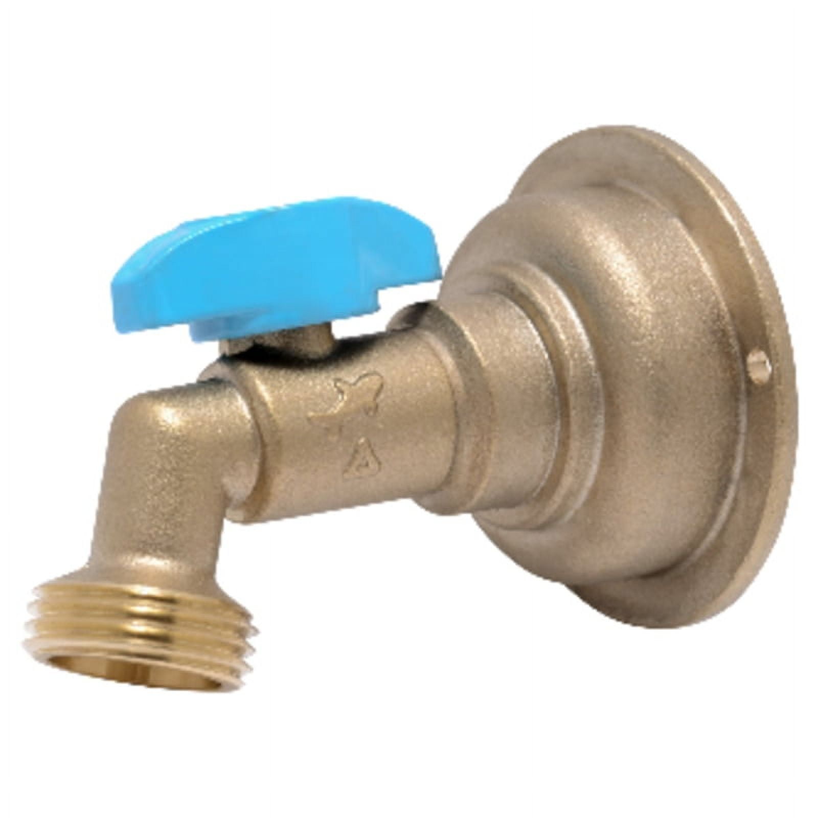 Sharkbite 3/4in MHT T x 3/4in S Push 200 Psi Hose Bibb - 24621LF