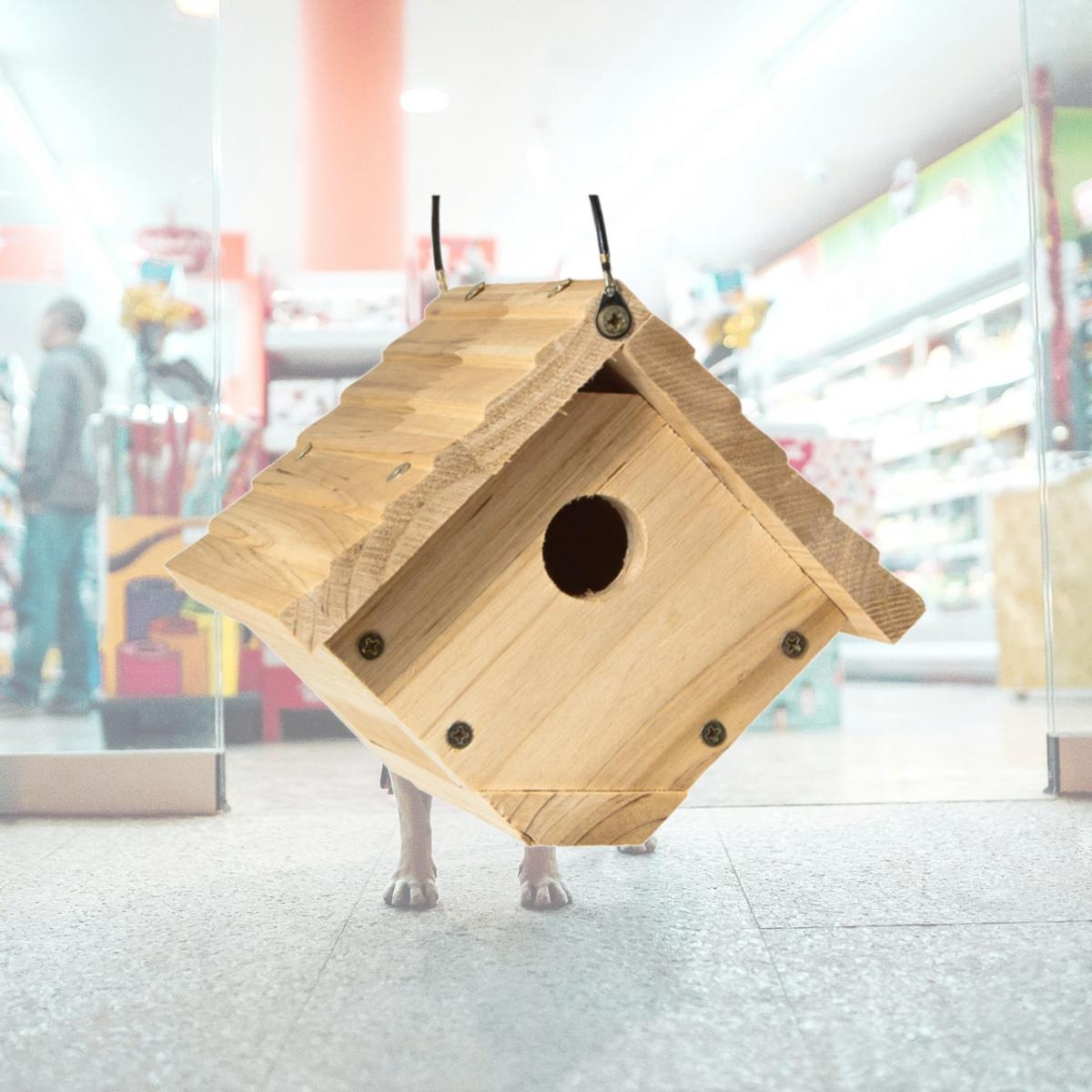 Picture of Audubon 8914848 6.25 x 6.8 x 7.13 in. Red Cedar Bird House