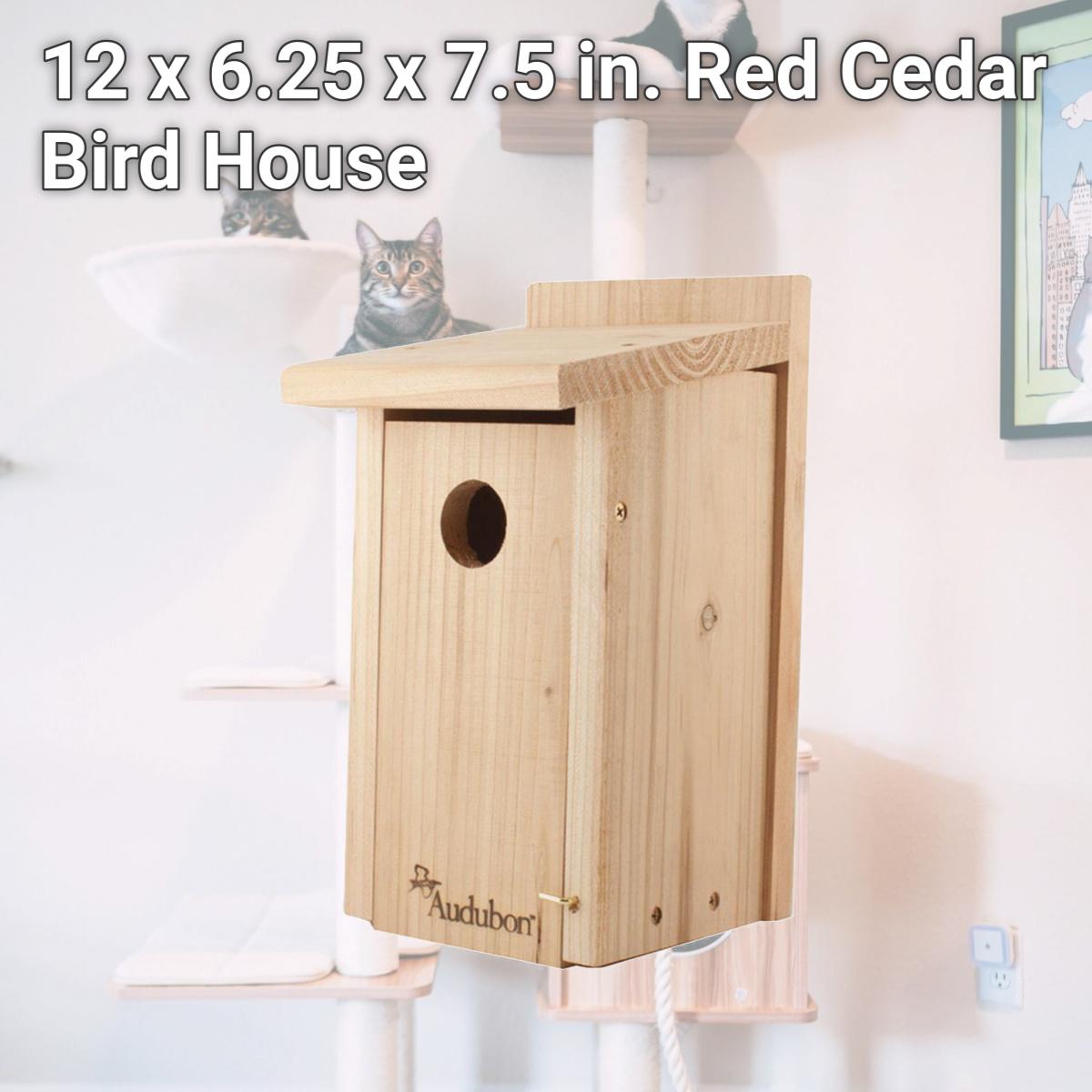 Picture of Audubon 8914855 12 x 6.25 x 7.5 in. Red Cedar Bird House