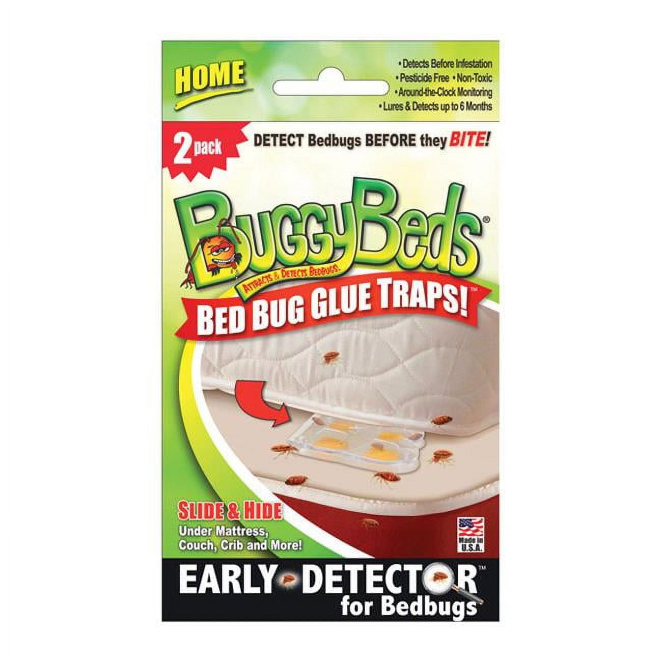 Picture of Buggy Beds 7618085 Bed Bug Detector&#44; 2 Per Pack - Case of 10