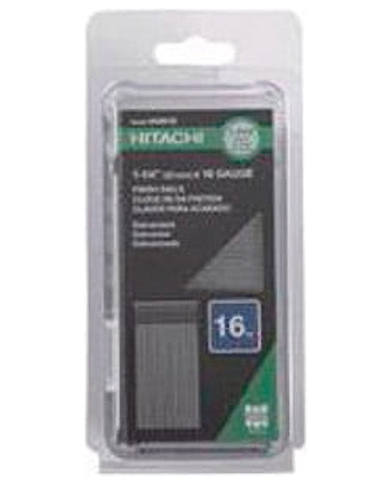 Picture of Metabo power tools 2596419 16 Gauge Smooth Shank Straight Strip Finish Nails  1.25 in. - Pack of 1000