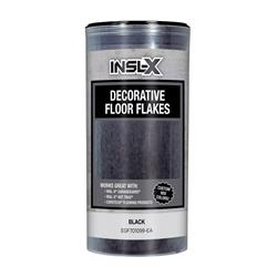Flat Black Blend Decorative Color Flakes & Chips, 10 oz