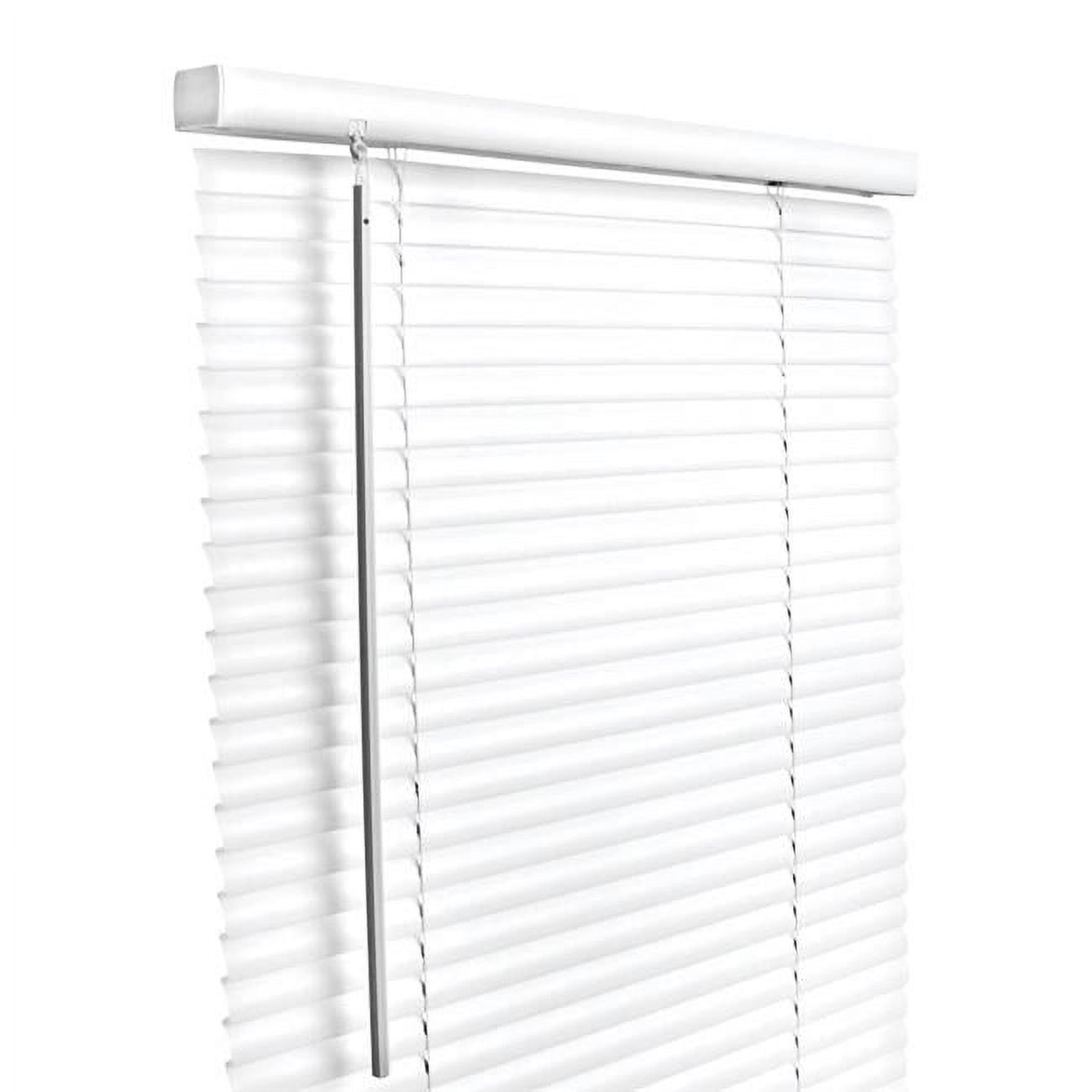 Vinyl 1 in. Cordless Mini-Blinds, 31 x 72 in. - White