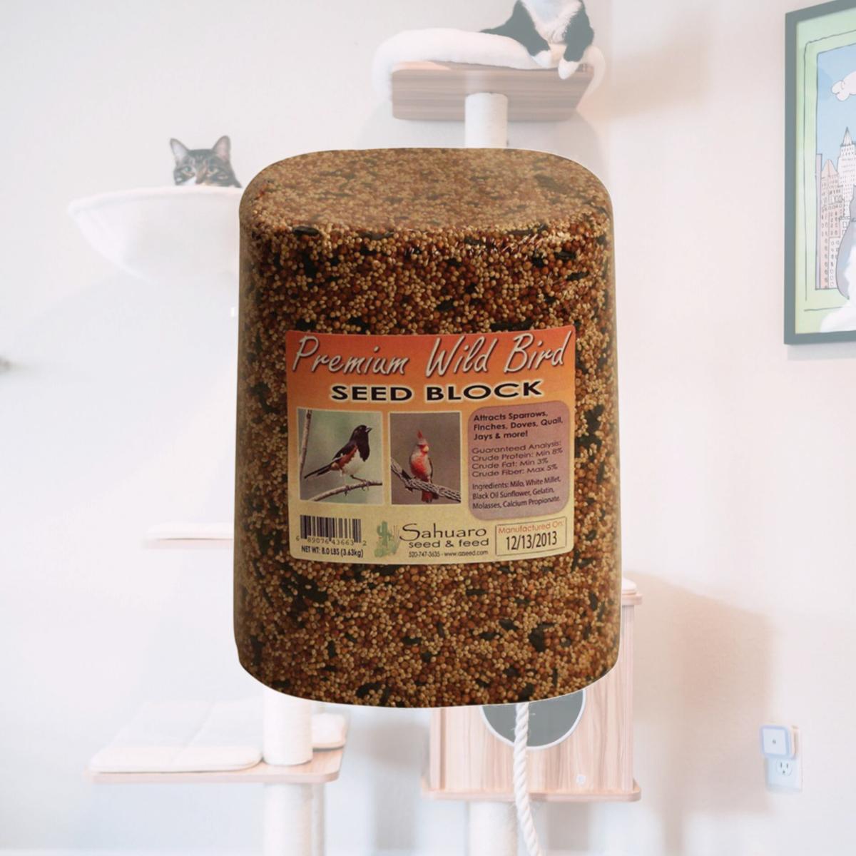 Picture of Sahuaro Seed 8293482 Assorted Species Bird Food Block for Millet, 8 lbs