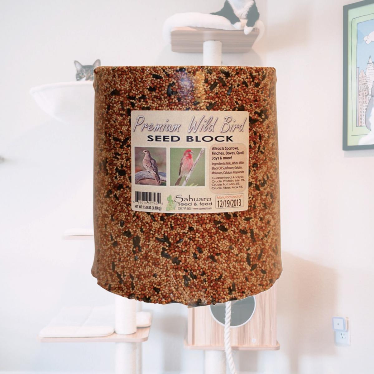Picture of Sahuaro Seed 8293425 Assorted Species Bird Food Block for Millet, 15 lbs