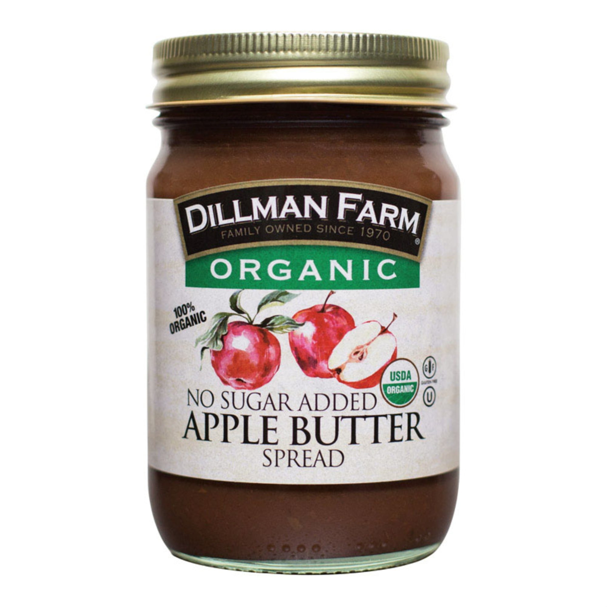 Picture of Dillman Farm 9014245 Organic Apple Butter Spread, 13 oz - Case of 6