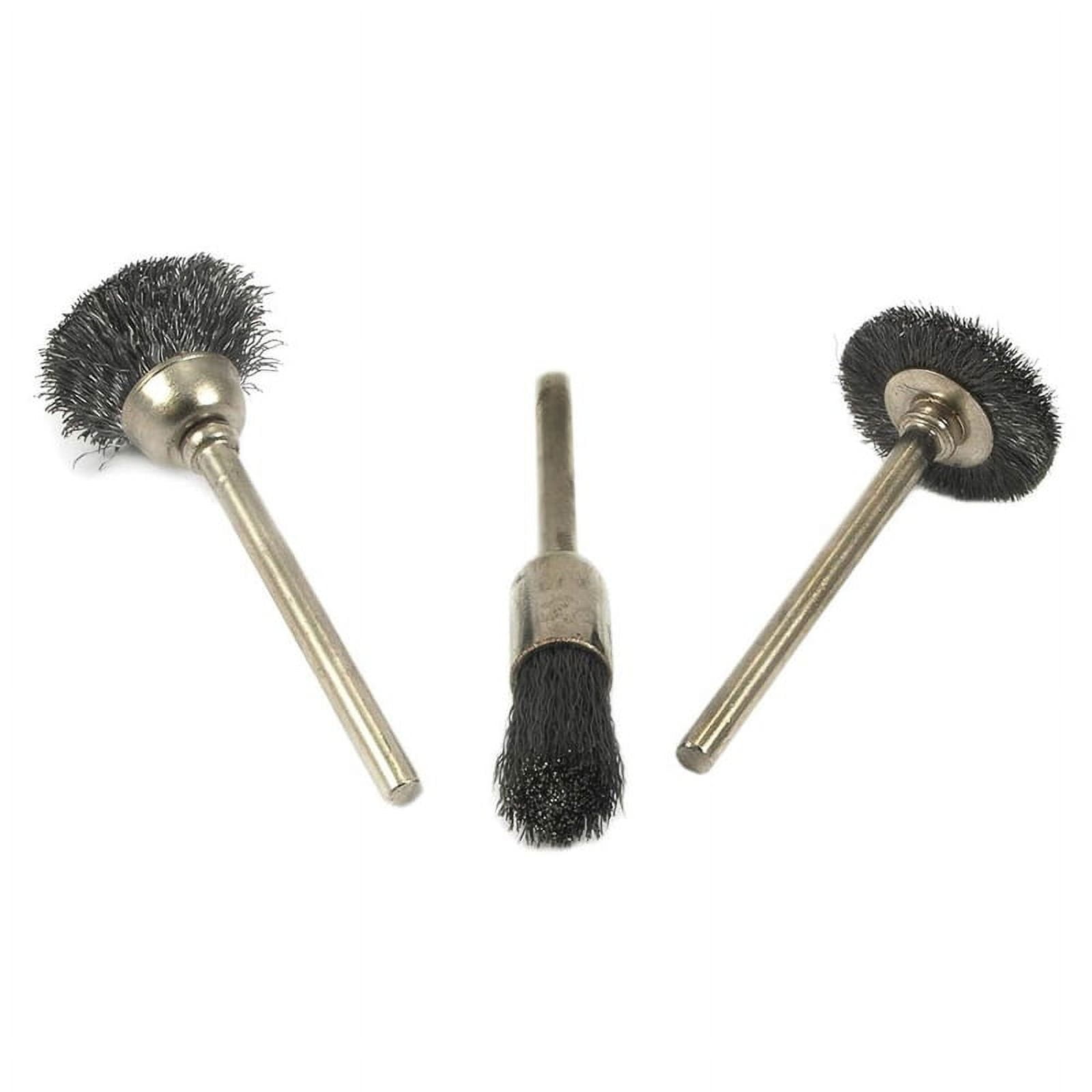 2837722 Nylon Wire Bristle Brush Set, 15000 rpm - 0.13 in. - 3 Piece