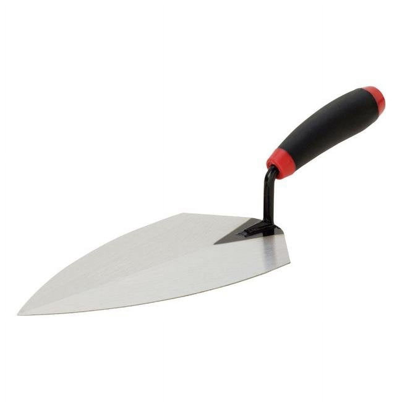 MaxxGrip 10 x 15 in. Carbon Steel Philadelphia Brick Trowel, 5PK