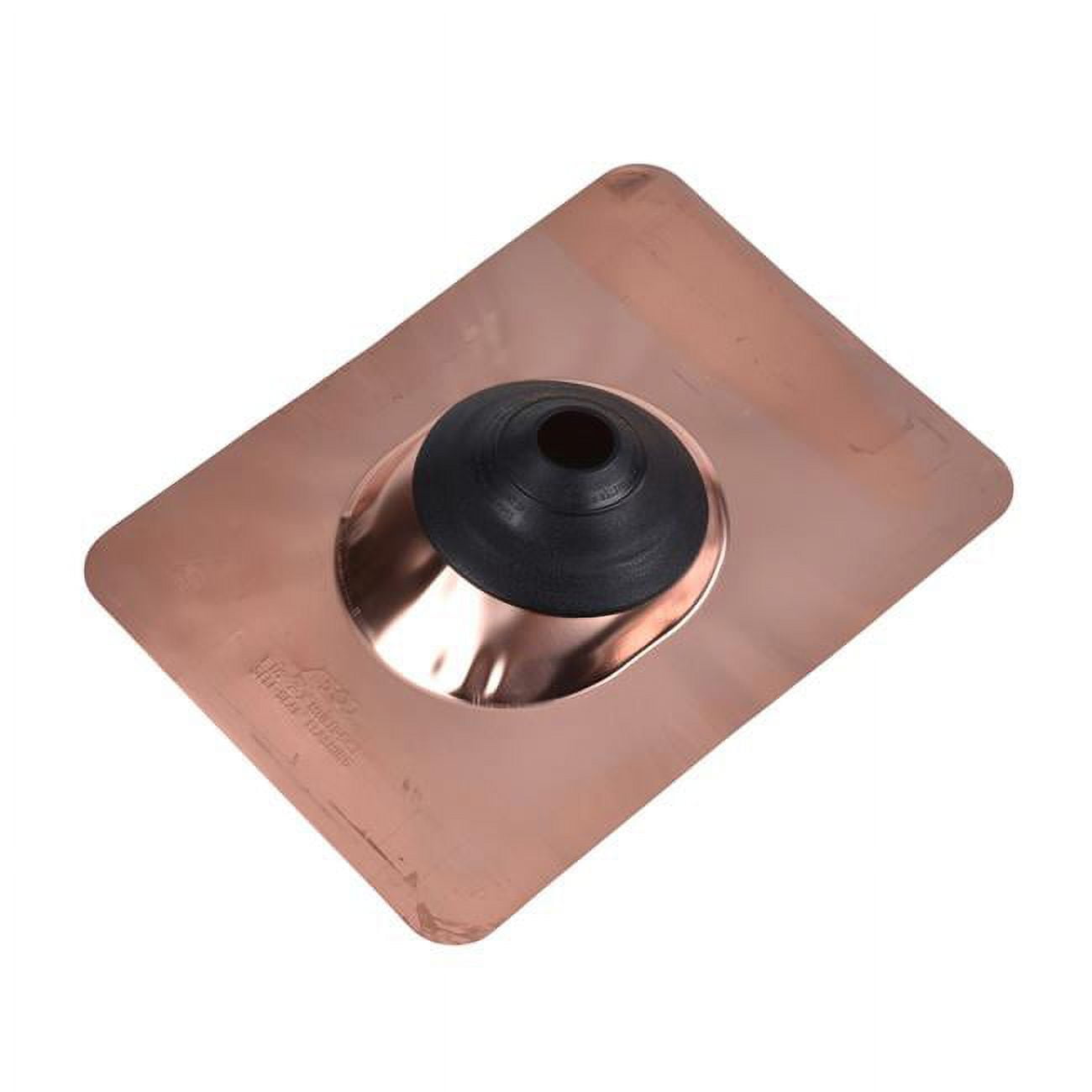 3 x 11 x 14.5 in. Bronze Copper Rectangle Roof Flashing
