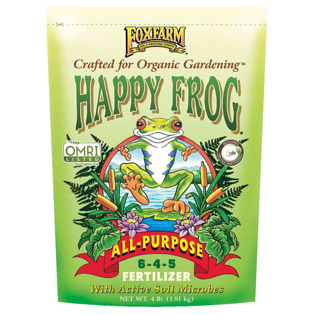 Foxfarm  Happy Frog All Purpose Organic Fertilizer, 4 lbs