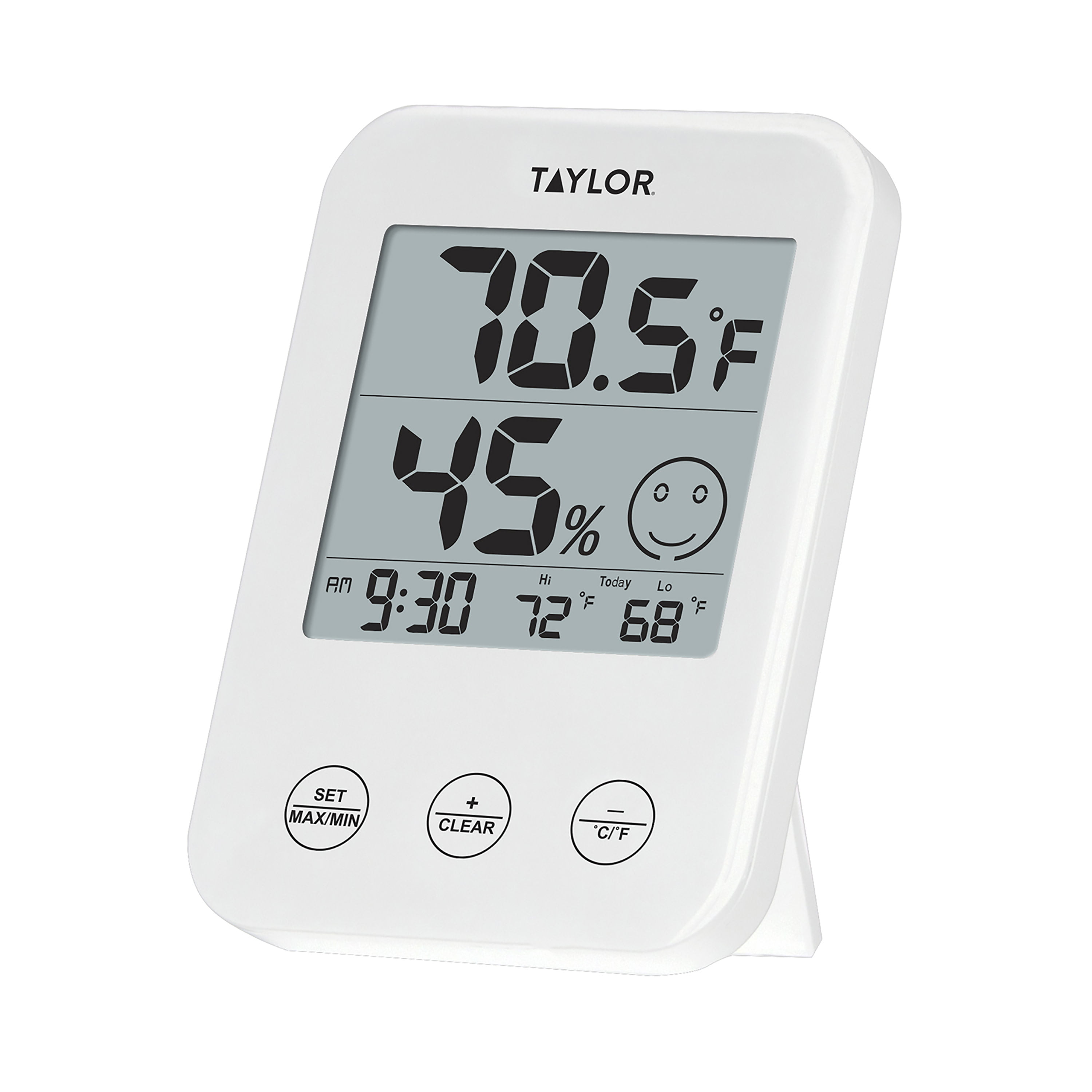 Picture of Taylor 6669378 Plastic Digital Thermometer, White