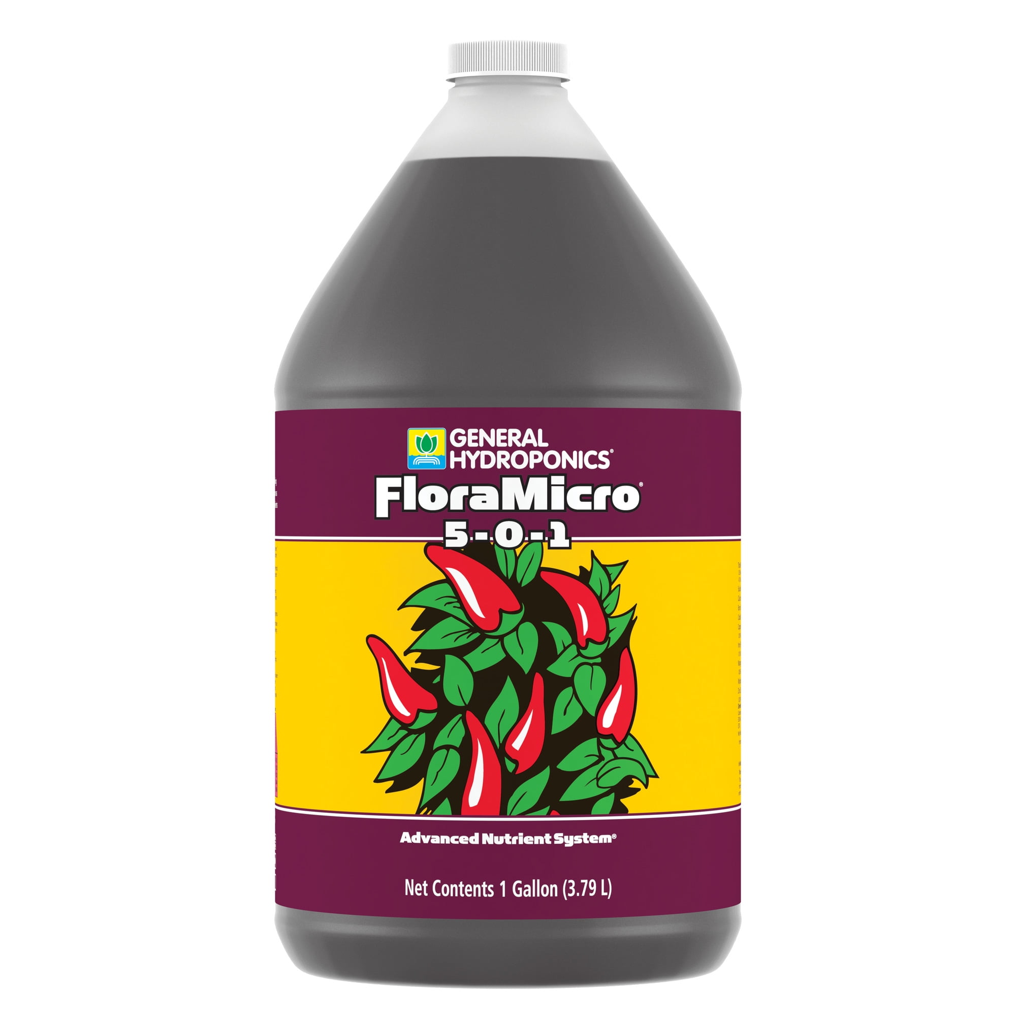 Picture of General Hydroponics 7637895 1 gal Flora Micro Plant Nutrients