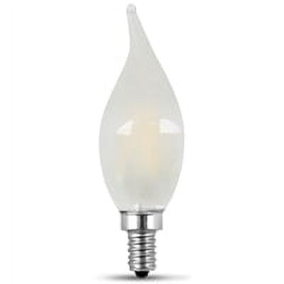 Enhance 3.3W Flame Tip Filament LED Bulb, 300 Lumens - Daylight