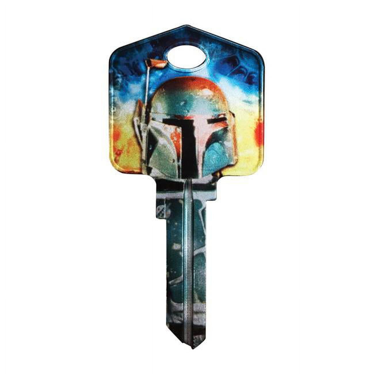 5005130 Star Wars Boba Fett House & Padlock Blank Single Sided Universal Key - Pack of 5