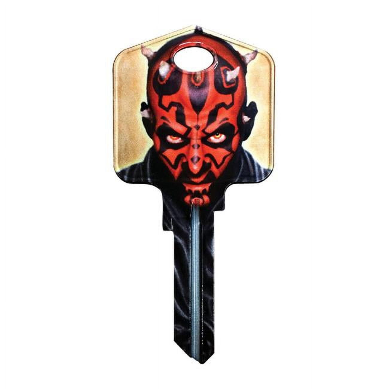 5005126 Star Wars Darth Maul House & Padlock Blank Single Sided Universal Key - Pack of 5