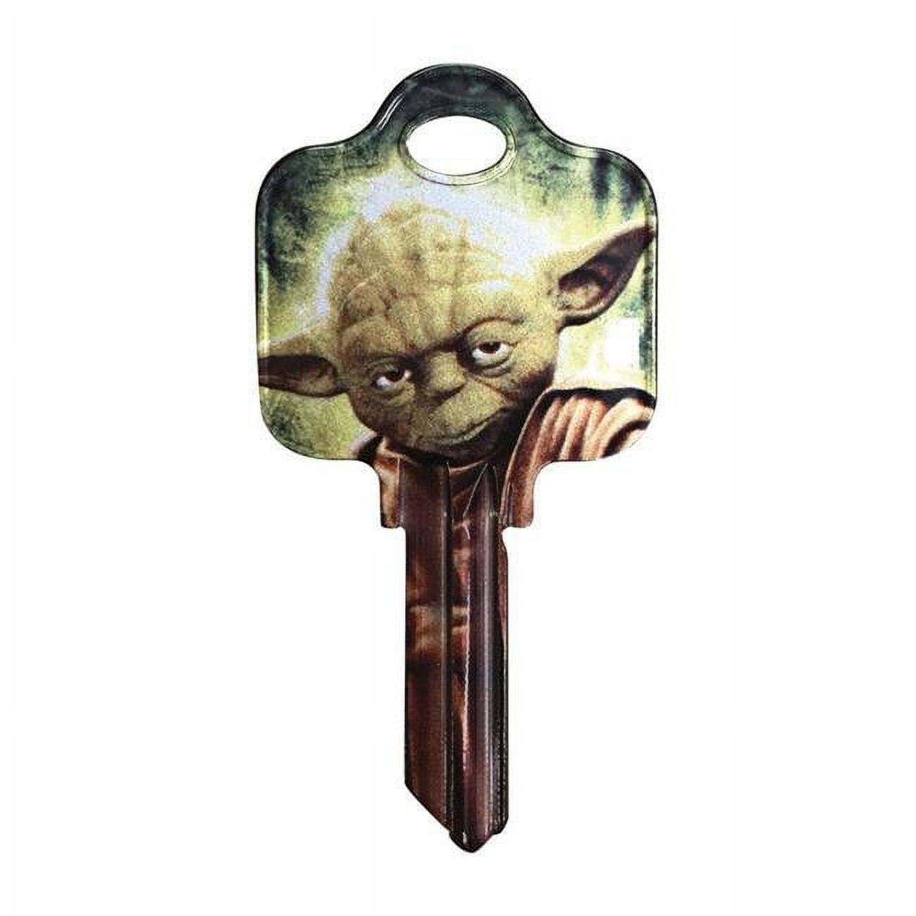 5005131 Star Wars Yoda House & Padlock Blank Single Sided Universal Key - Pack of 5