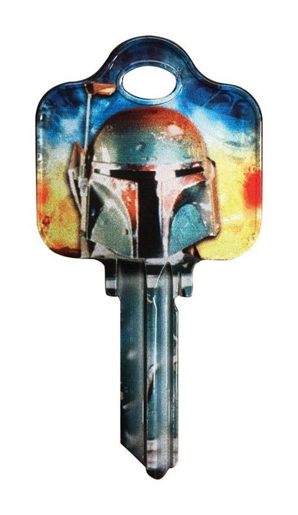 5005129 Star Wars Boba Fett House & Padlock Blank Single Sided Universal Key - Pack of 5