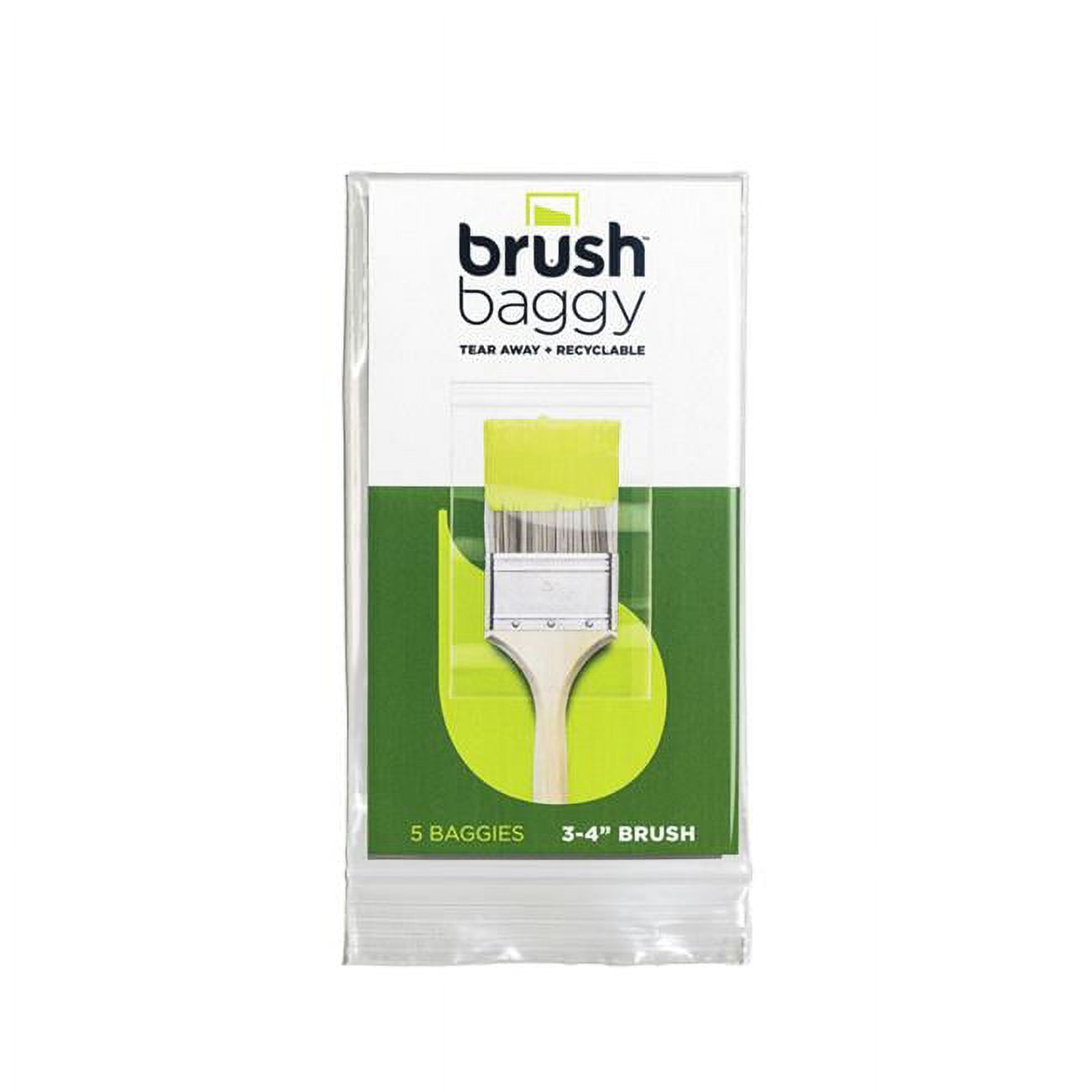 Picture of Brush Baggy 1875533 Polypropylene Paint Brush Baggy - 5 per Pack & Pack of 20
