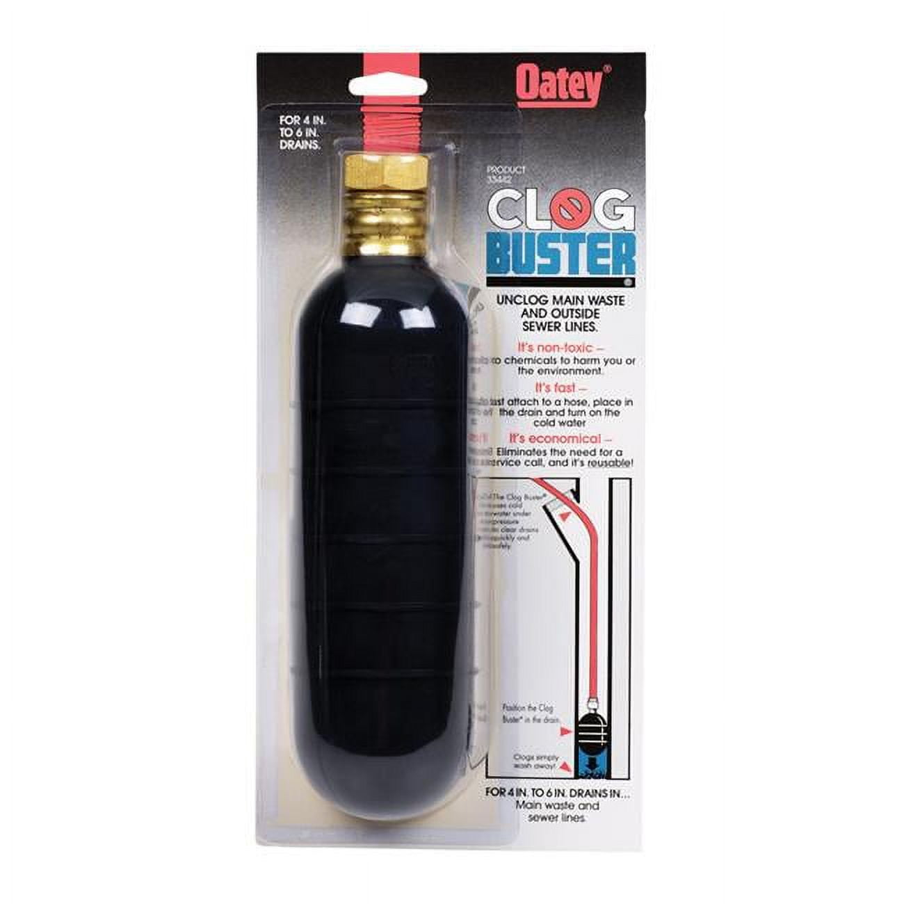 4 to 6 in. Clog-Buster Gel & Tool Drain Cleaner