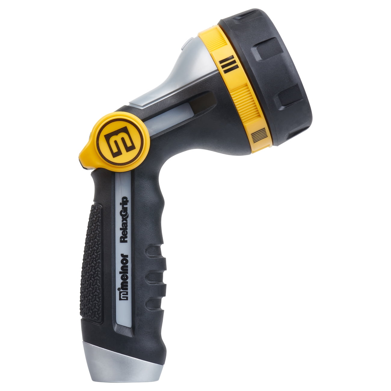 RelaxGrip 5 Pattern Adjustable Metal Hose Nozzle