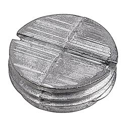 Picture of Red Dot 3820594 1 Gang Round Polycarbonate Closure Plug for Weatherproof Single-Gang Boxes&#44; Gray
