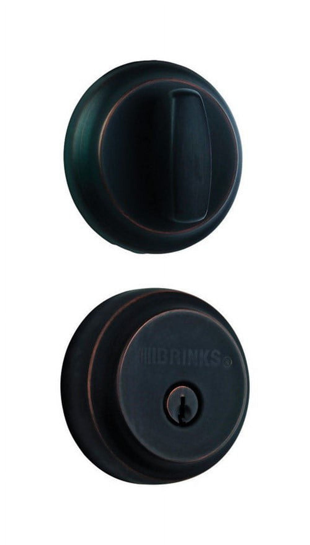 5986674 Oil Rubbed Bronze Steel Deadbolt