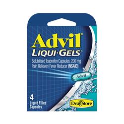Picture of Advil 9005017 Pain Reliever & Fever Reducer - 4 Count & Pack of 6