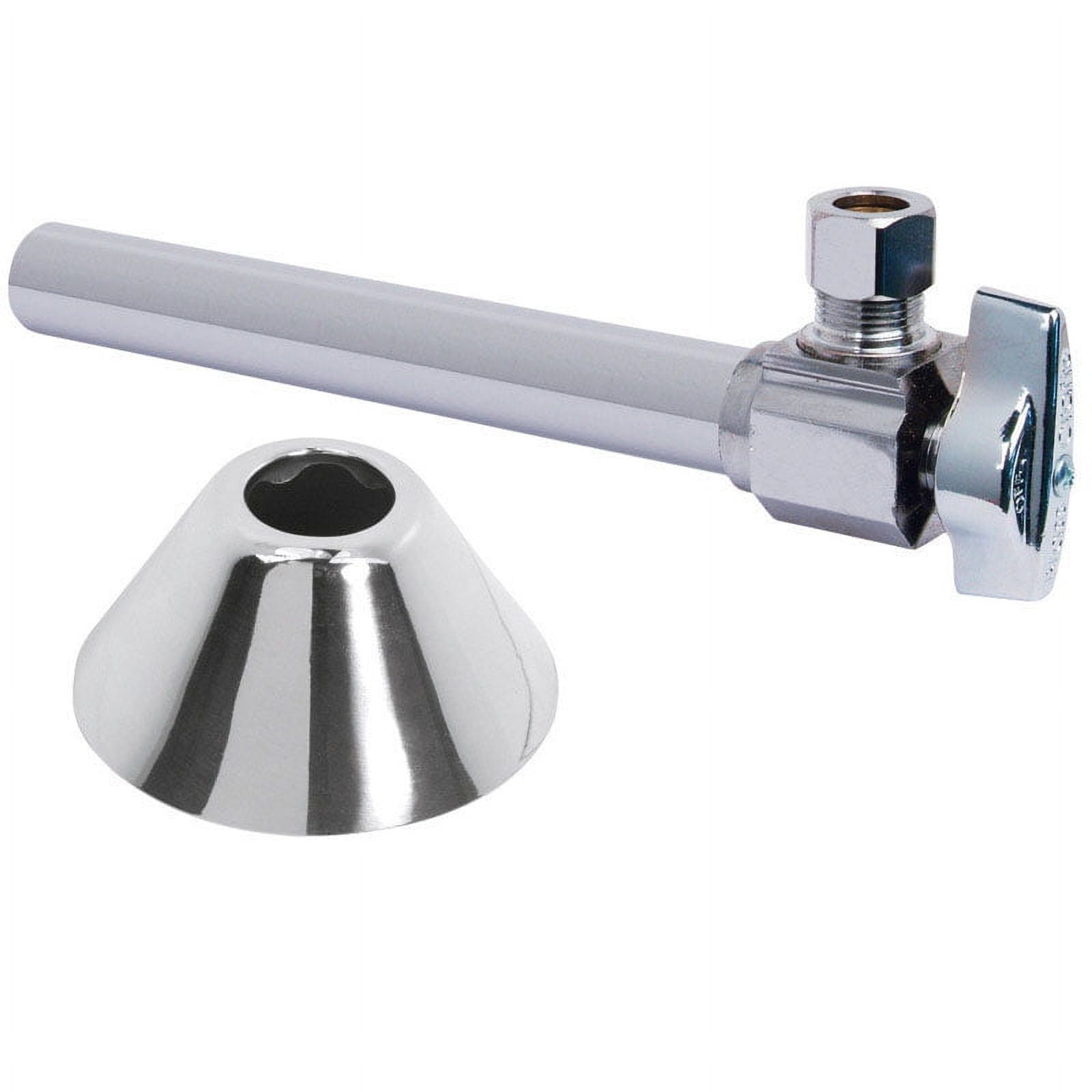 0.37 in. Dia. Shut-Off Valve, Brass