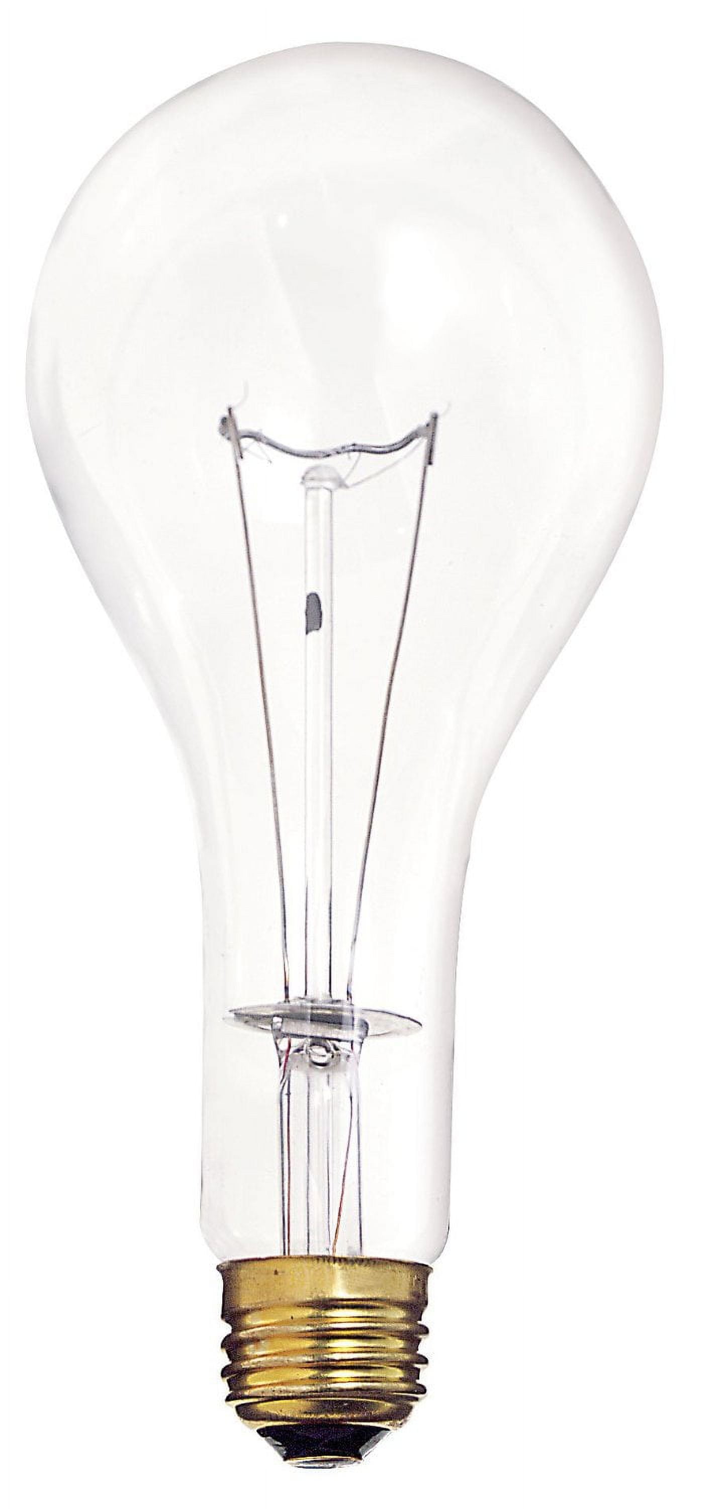 Satco 300 W PS25 A-Line Incandescent Bulb E26 (Medium) Warm White 1 pk