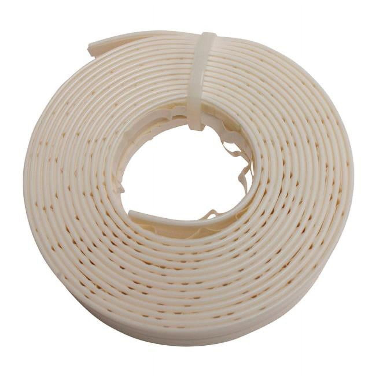 132 x 0.75 in. White Tub & Tile Trim