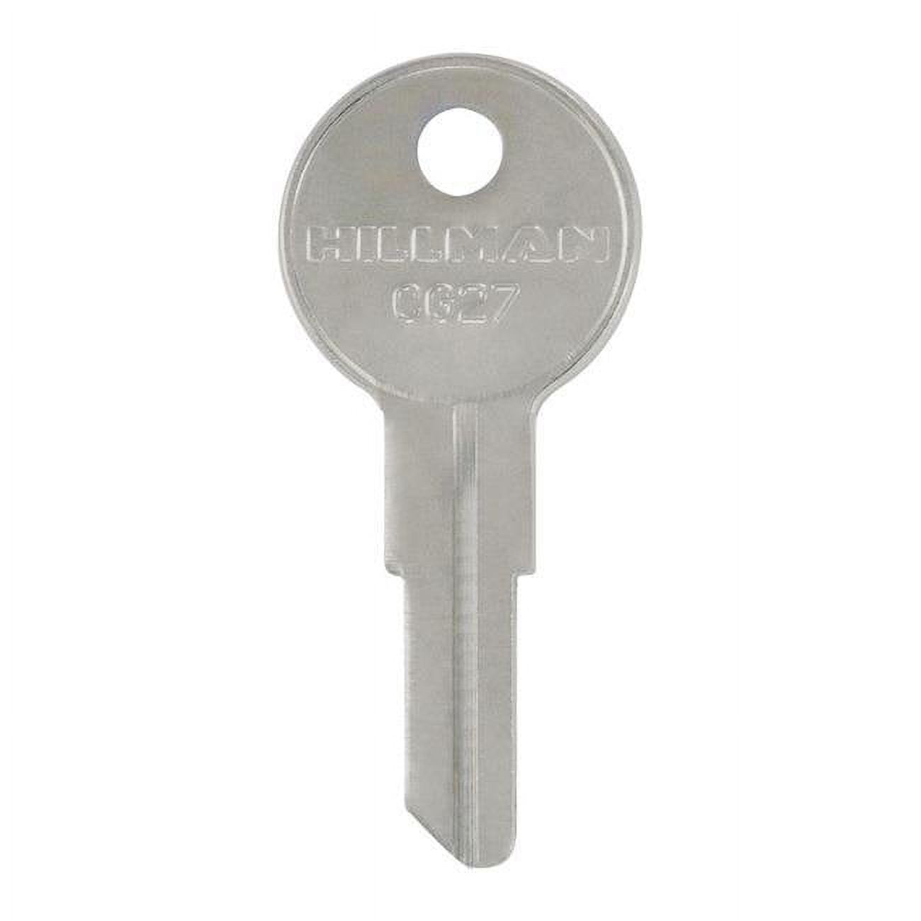 Automotive Blank Single Sided Universal Key for Chicago - Silver, Pack of 10
