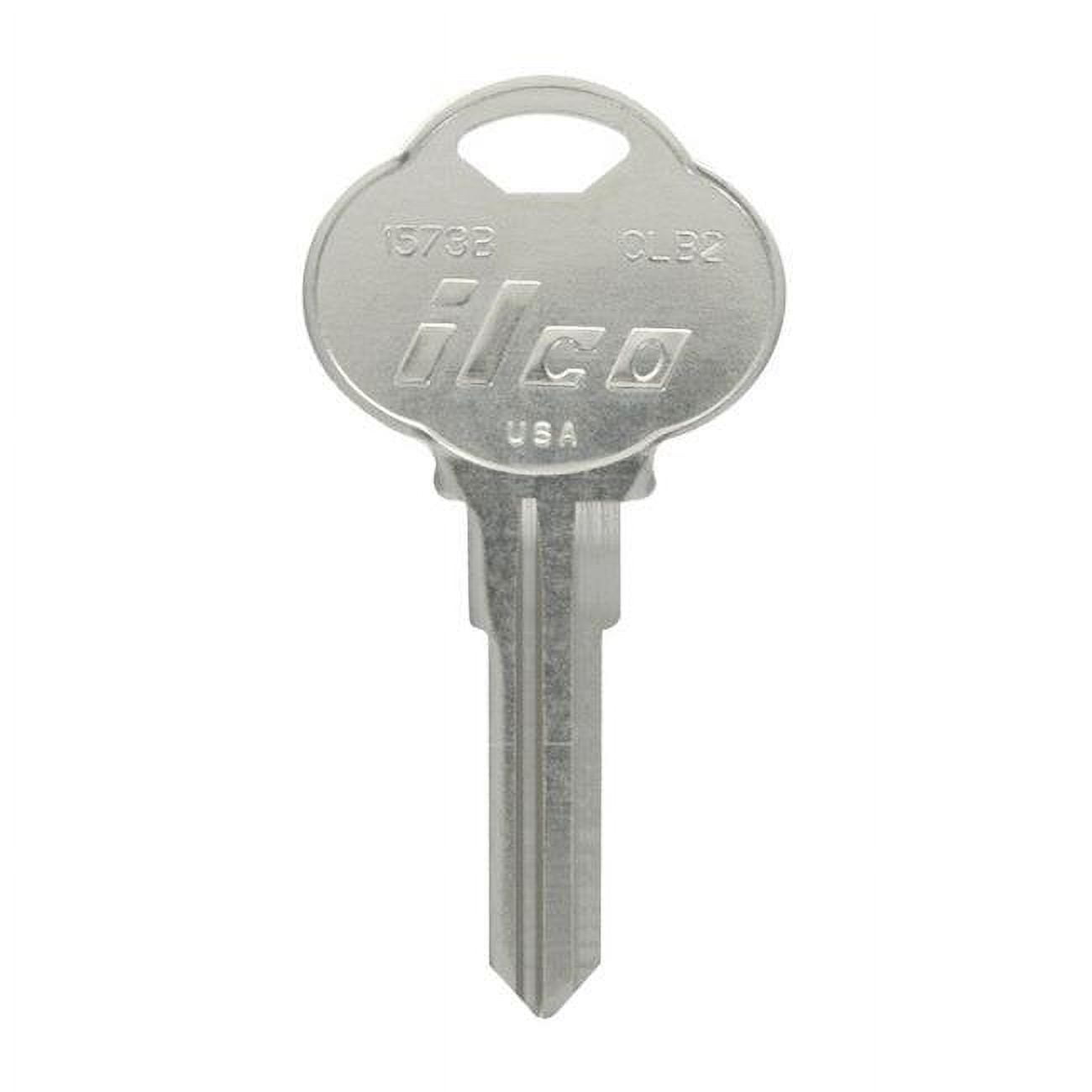 KeyKrafter Automotive Universal Key Blank - 189 CLB2 Double Sided for Club Steering Wheel, Pack of 4