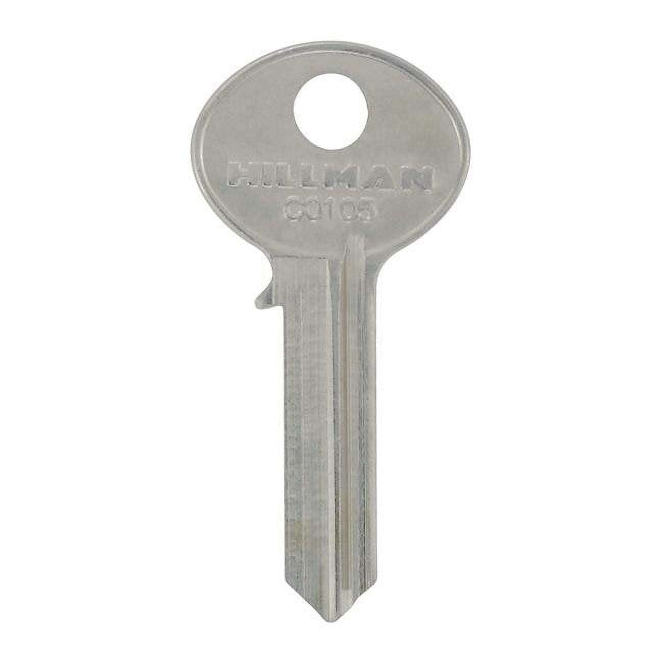 5935135 KeyKrafter House & Office Universal Key Blank, 203 CO105 Single Sided - Pack of 4