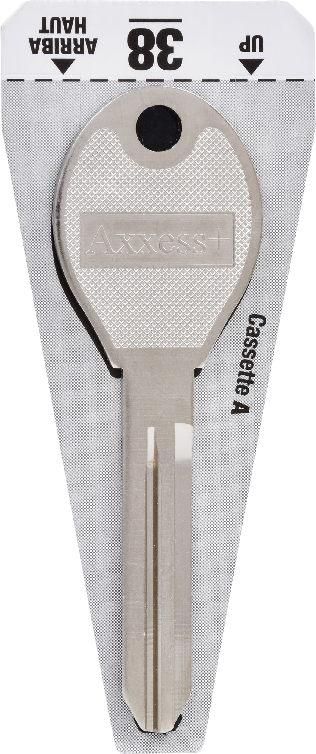 KeyKrafter Automotive Key Blank 38 DA34 DA35 DA39 SR8 DA34PH DA39PH Double For Nissan, 4PK