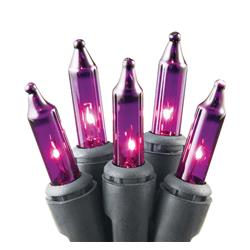 Picture of Celebrations 9762220 21.8 ft. Halloween Lighted Purple Light Set