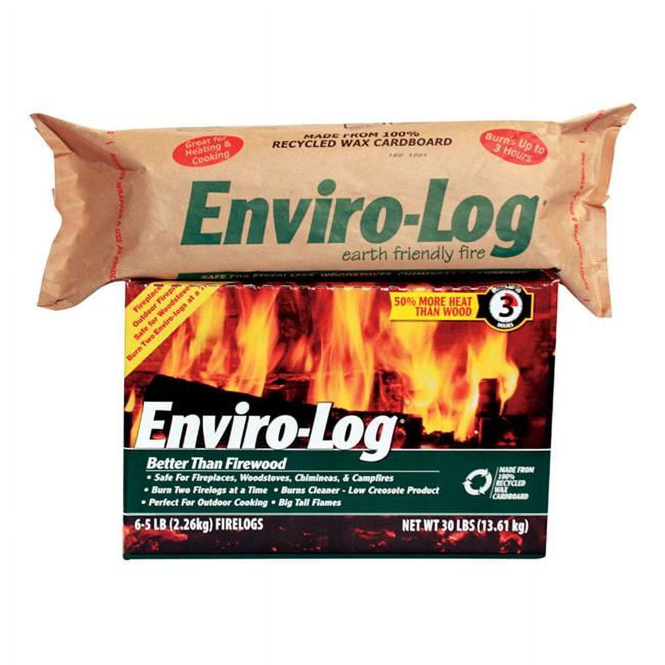 Picture of Enviro-Log 4500633 3.78 in. Fire Log&#44; 6 per Pack - Pack of 6