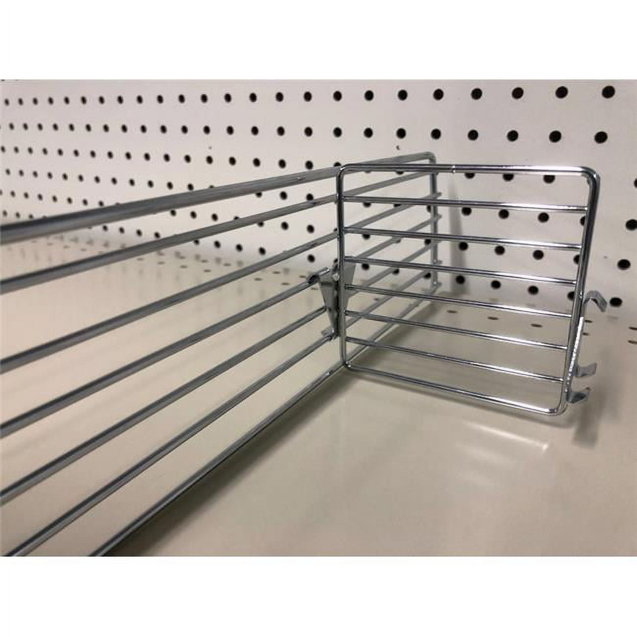 Wire Binning Shelving Unit, Silver