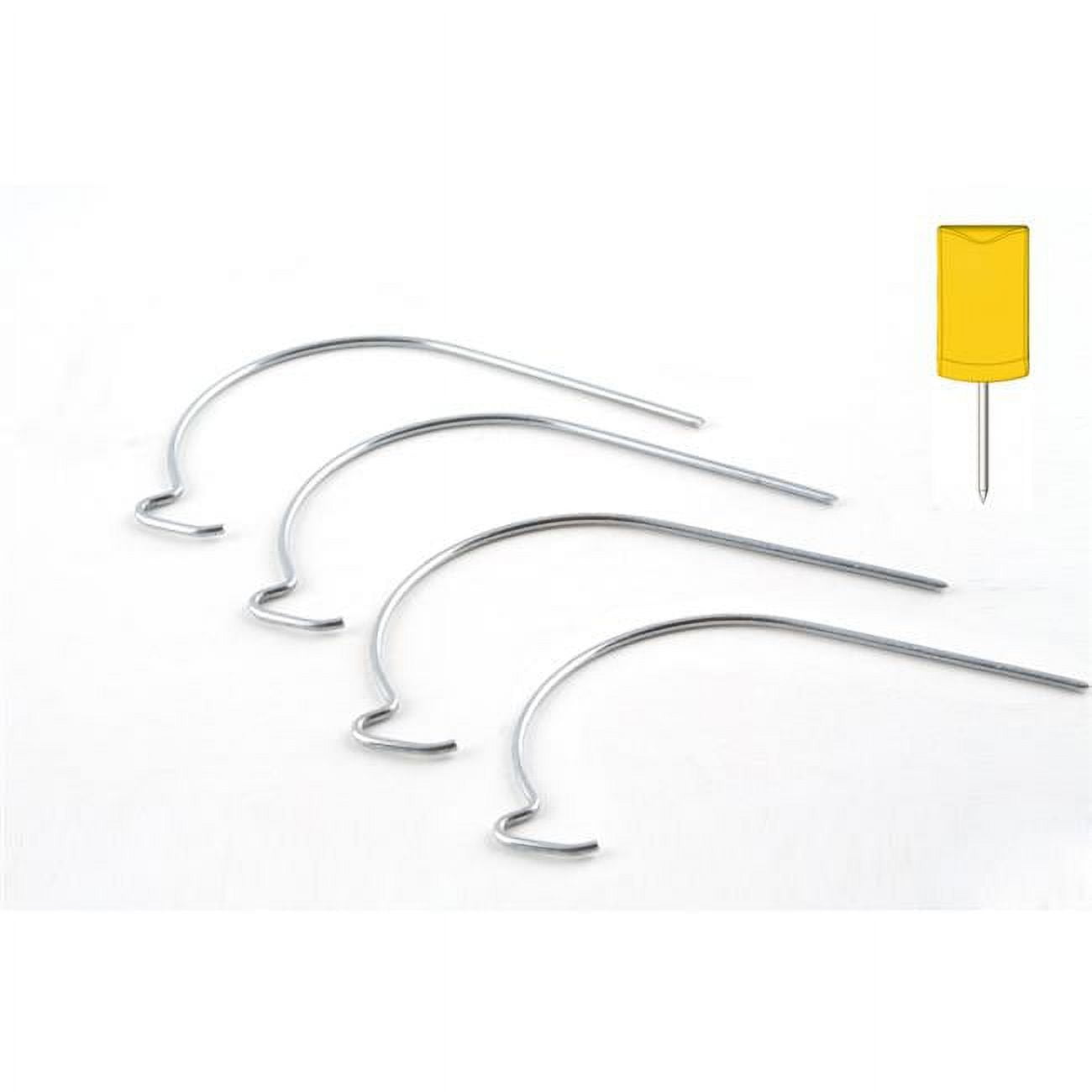 Hangman 4766234 30 lbs Silver Stainless Steel J-Hooks - 4 per Pack