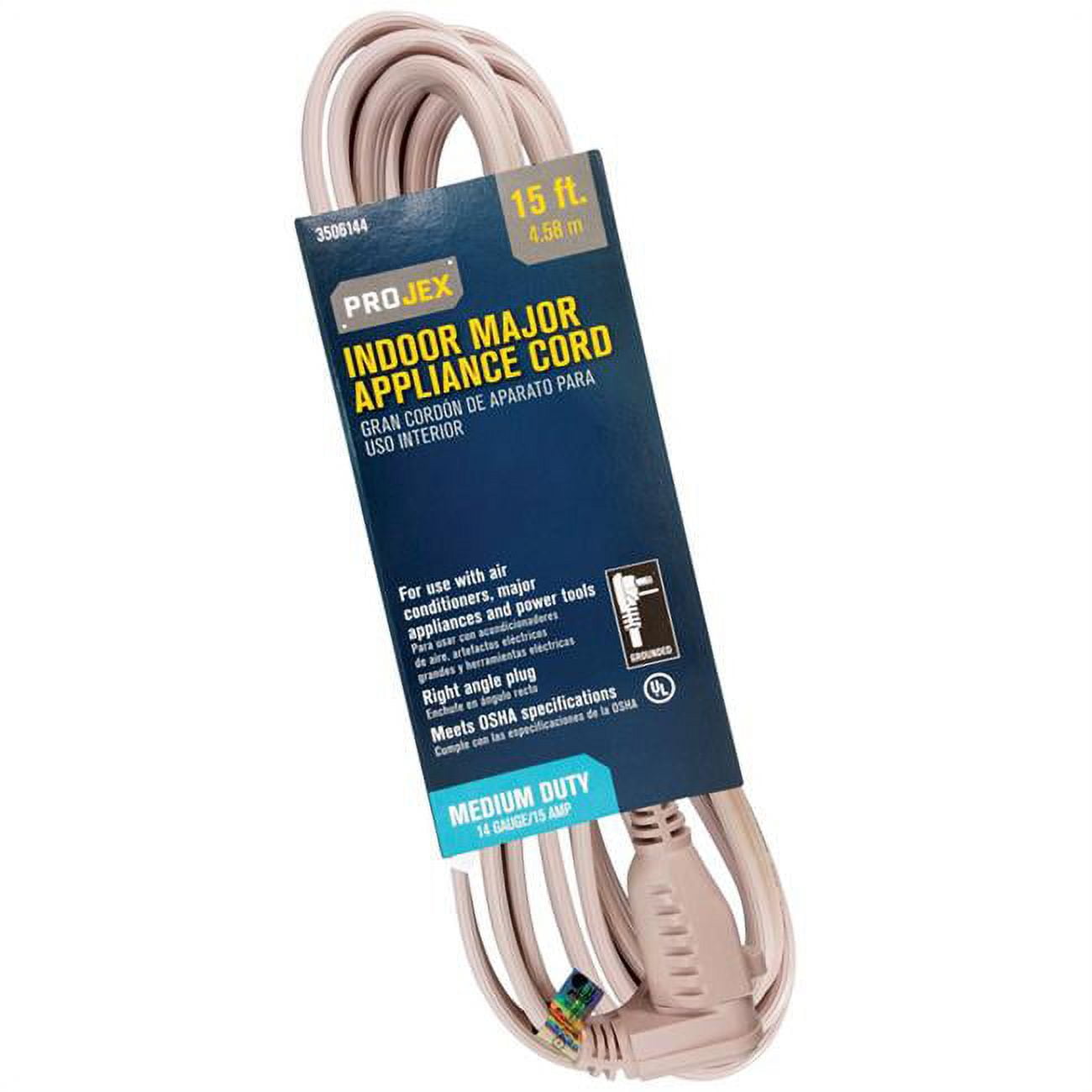 15 ft. Appliance Cord, Beige