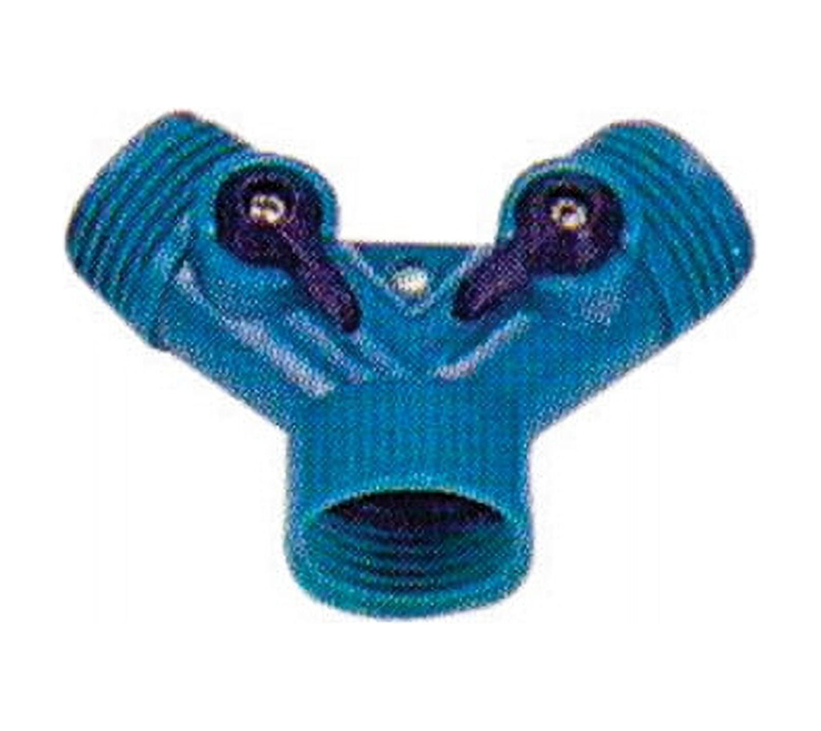 Picture of Rugg 7690662 0.75 in. Plastic Threaded Female & Male Y-Hose Connector with Shut-Offs - Pack of 30