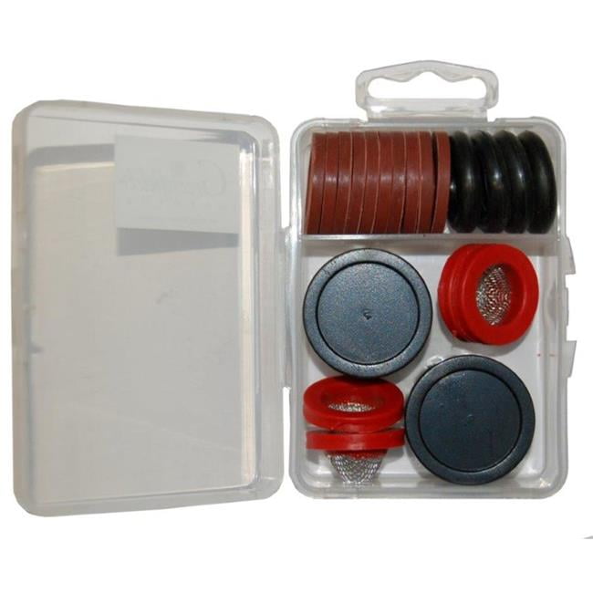 Picture of Rugg 7690530 Plastic Non-Threaded Hose Cap Washer Kit - 20 Pieces