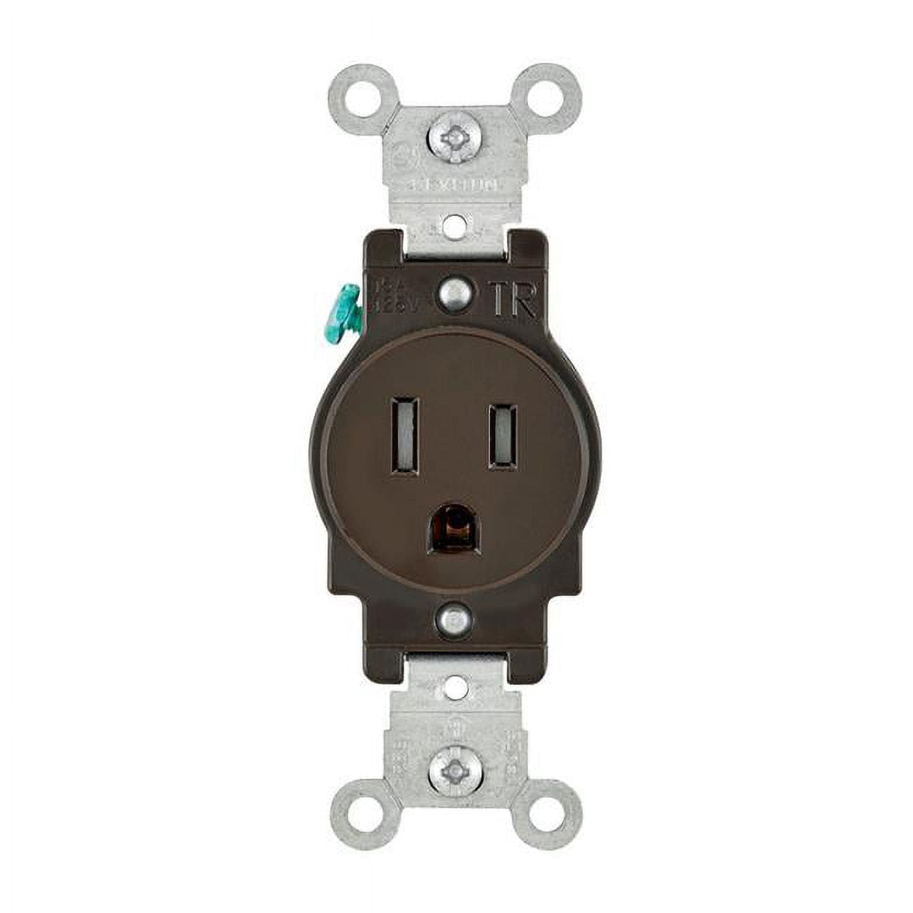 15A 125V Brown Outlet