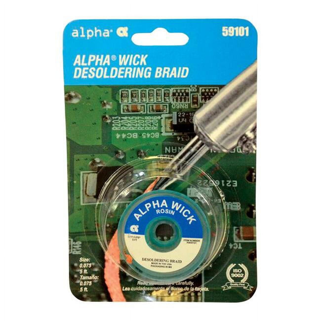 Picture of Alpha 2692069 5 x 5 ft. Wick Desoldering Braid
