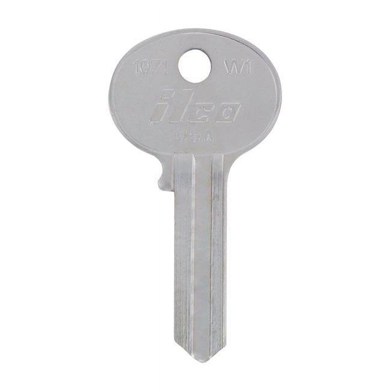 5007113 House Universal Key Blank, 2008 W1 Single Sided - Pack of 4