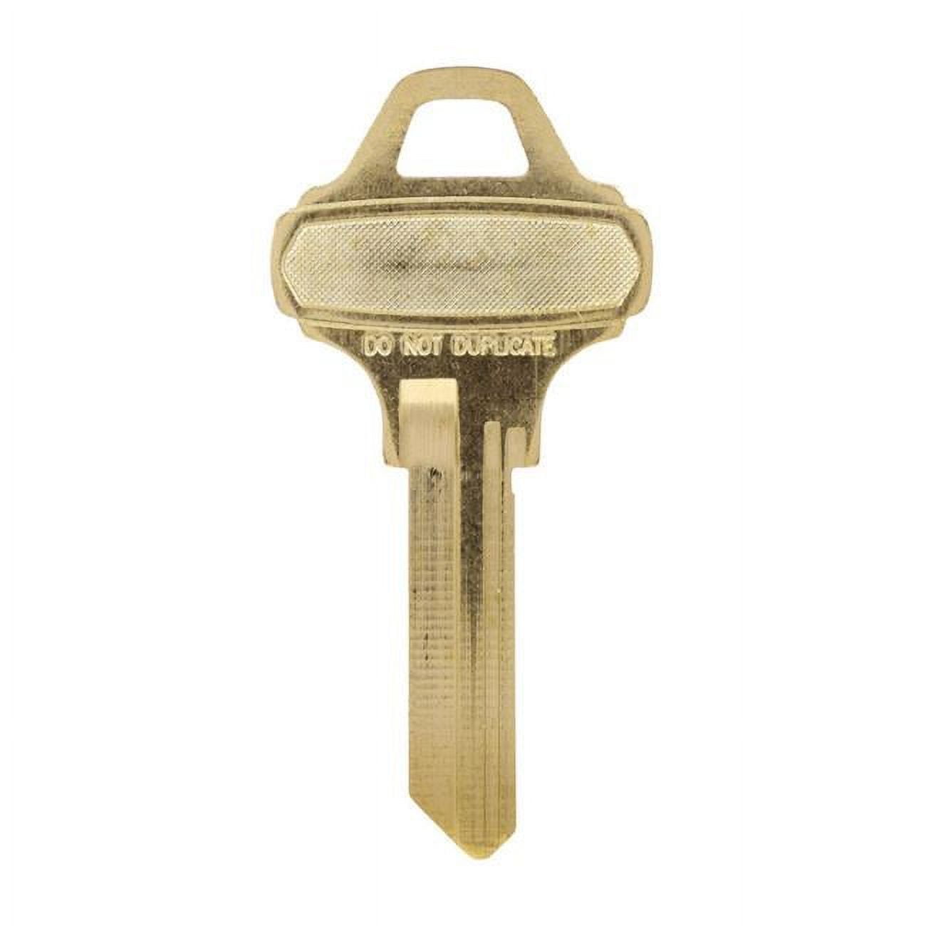 5007084 Do Not Duplicate House & Office Universal Key Blank, 2027 C123 Single Sided - Pack of 4