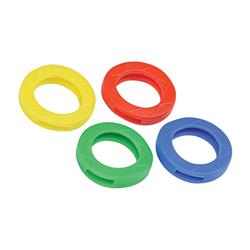 5983127 0.87 in. Dia. Plastic Assorted Color Bands & Caps Key Identifier