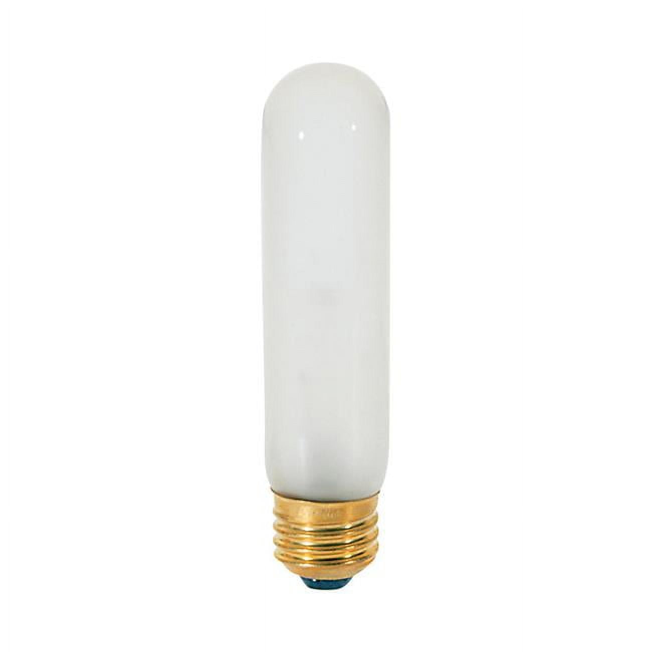 25 W T10 Incandescent - Frost - 2000 Hours - 200L - Medium Base - 120V - Carded