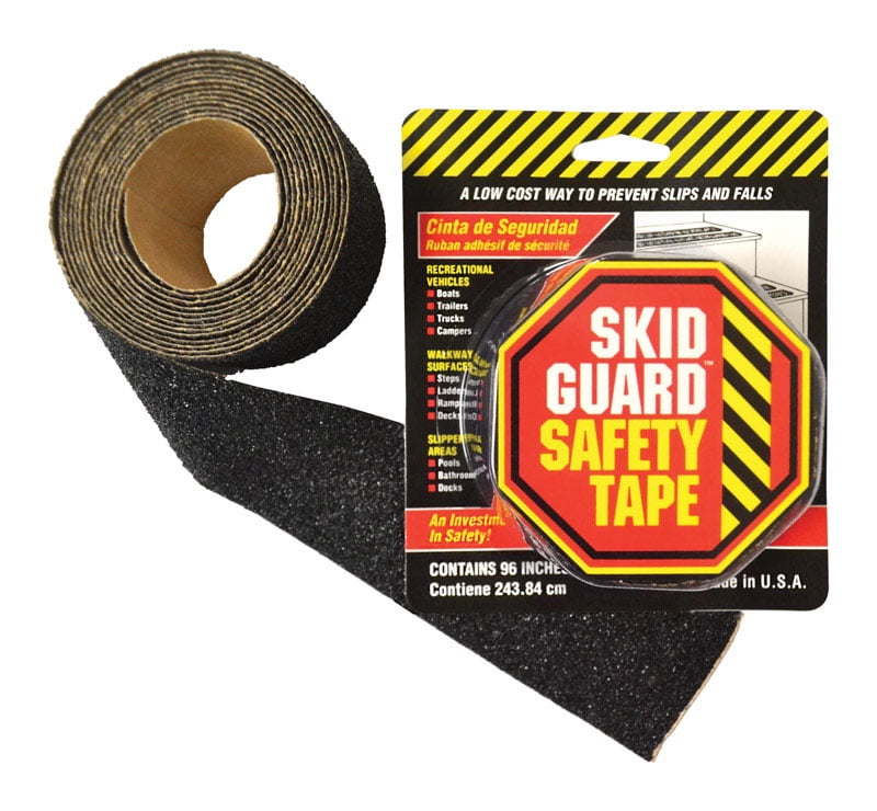5006274 2 in. x 8 ft. Black Anti-Slip Tape