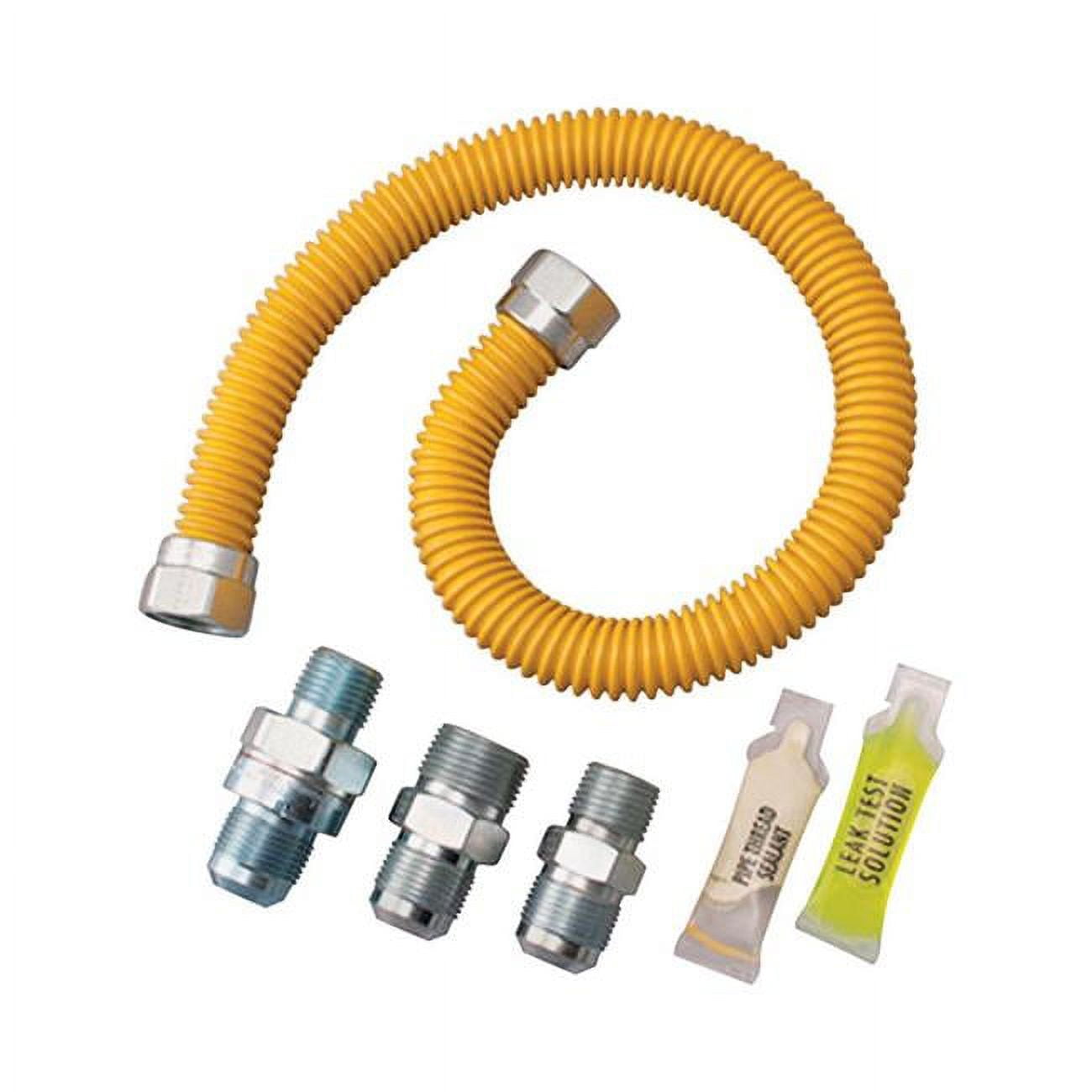Stainless Steel Gas Appliance Connector Kit, 0.5 x 60 x 0.5 in. Dia. OD -  Dormont, DO6756